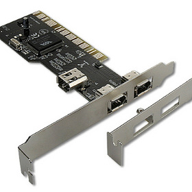 CARTE PCI 2+1 PORTS IEEE 1394A 