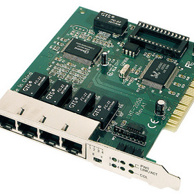 CARTE PCI 10Mb 4 PORTS HUB INTEGRE