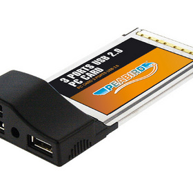 3 PORTS USB 2.0 PC CARD